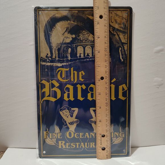 One Piece Netflix Baratie Metal Tin Sign Official Wall Hanging Display Piece - Picture 3 of 4